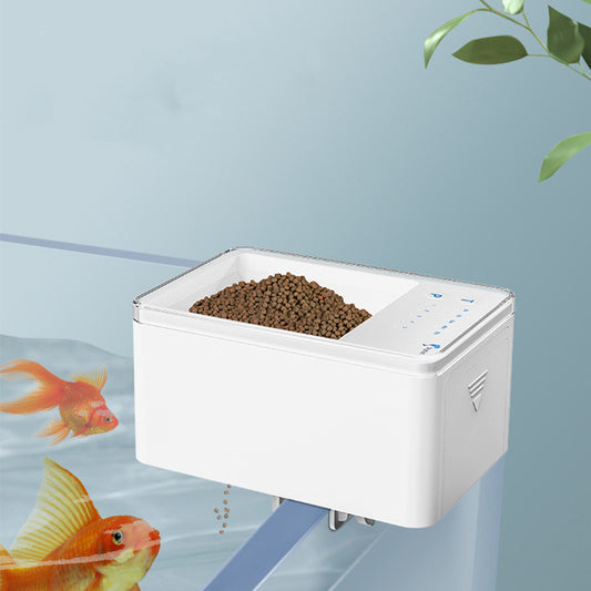 Comedero Automático para Peces, Dispensador de Alimento para Acuarios